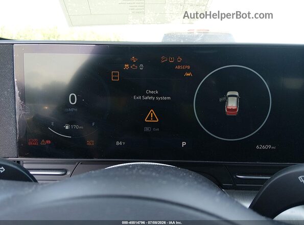 KM8HC3AB4RU105556 2024 HYUNDAI KONA Gray უკანა სავარძლების ხედი