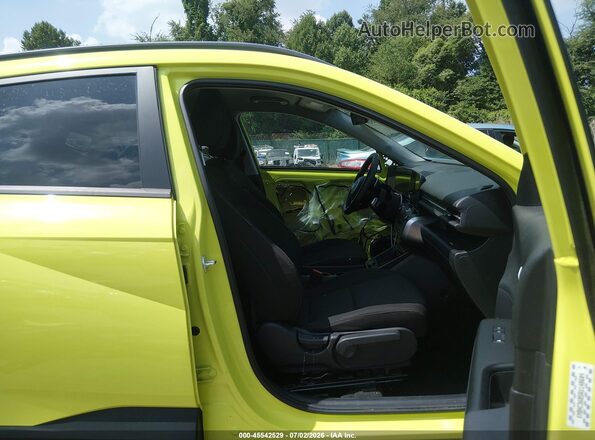 KM8HC3AB5RU148609 2024 HYUNDAI KONA Yellow წინა სალონის ხედი