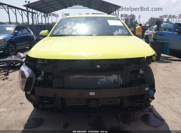 KM8HC3AB5RU148609 2024 HYUNDAI KONA Yellow წინა ხედი