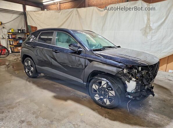 KM8HC3AB6RU039222 2024 HYUNDAI KONA Black Передня права чверть