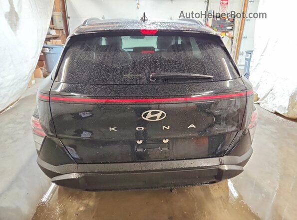 KM8HC3AB6RU039222 2024 HYUNDAI KONA Black Вид ззаду