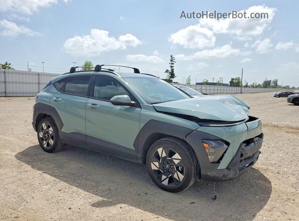 KM8HC3AB6RU102111 2024 HYUNDAI KONA Зеленый Передняя правая четверть