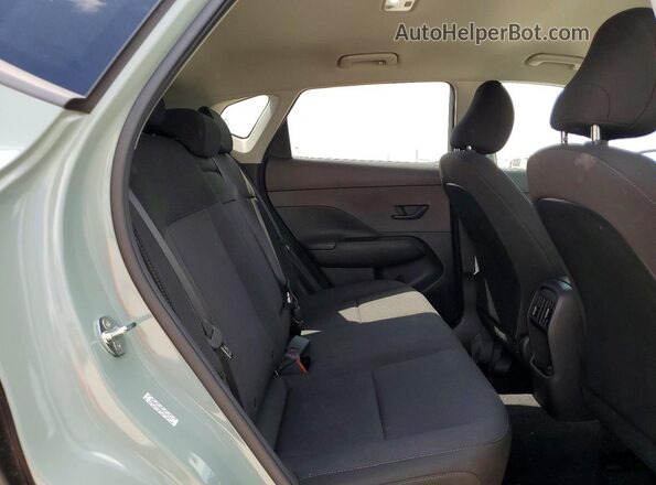 KM8HC3AB6RU102111 2024 HYUNDAI KONA Зеленый Вид задней части салона