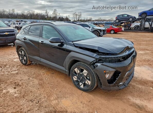 KM8HC3AB8RU143873 2024 HYUNDAI KONA Black Передня права чверть