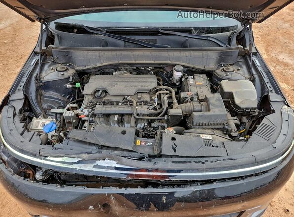 KM8HC3AB8RU143873 2024 HYUNDAI KONA Black Вид підкапотного простору