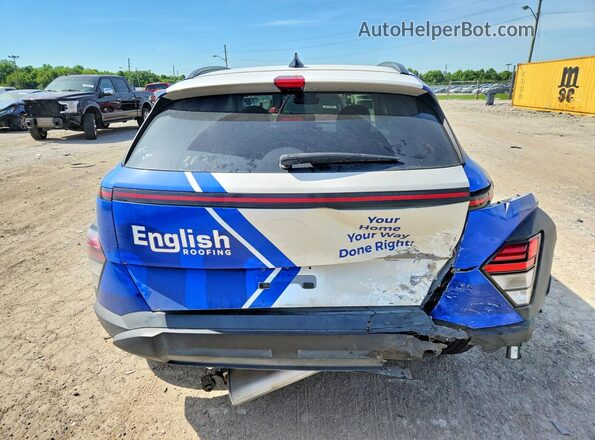 KM8HCCAB1RU062908 2024 HYUNDAI KONA White უკანა ხედი