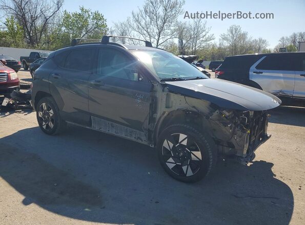 KM8HCCAB1RU103098 2024 HYUNDAI KONA Gray Delantero derecho