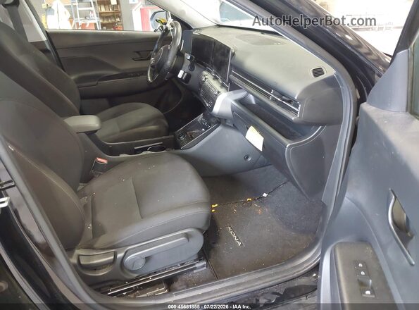 KM8HCCAB2RU046622 2024 HYUNDAI KONA Black Widok wnętrza z przodu