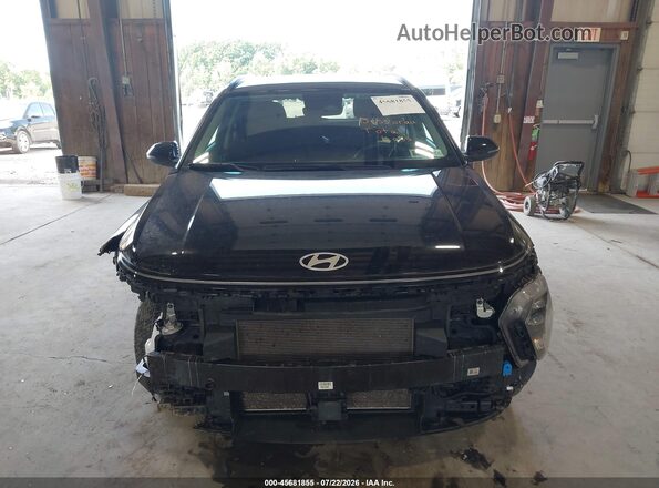 KM8HCCAB2RU046622 2024 HYUNDAI KONA Black Widok wnętrza z tyłu