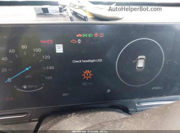 KM8HCCAB2RU046622 2024 HYUNDAI KONA Black Widok tylnych siedzeń