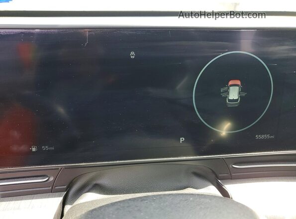 KM8HCCAB5RU047361 2024 HYUNDAI KONA Black Սարքավորումների վահանակի տեսք