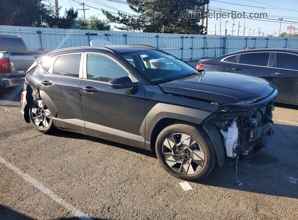 KM8HCCAB5RU091358 2024 HYUNDAI KONA Черный Передняя правая четверть