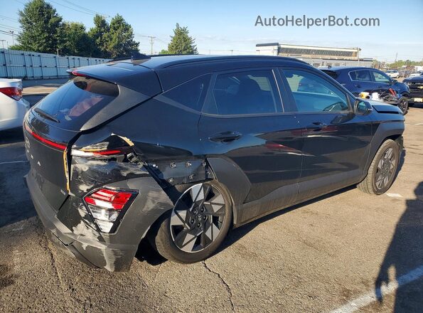 KM8HCCAB5RU091358 2024 HYUNDAI KONA Черный Задняя правая четверть