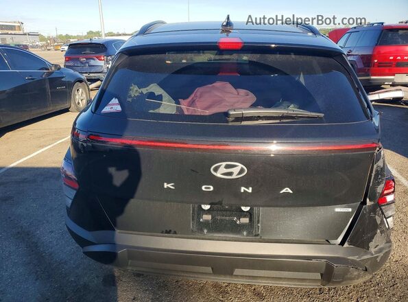 KM8HCCAB5RU091358 2024 HYUNDAI KONA Черный Вид сзади