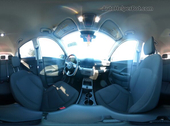 KM8HCCAB5RU091358 2024 HYUNDAI KONA Черный Панорамный вид салона 360°