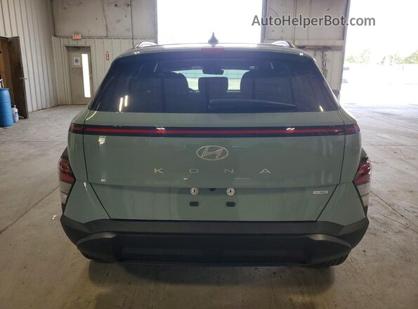 KM8HCCAB8SU291382 2025 HYUNDAI KONA Green Вид ззаду