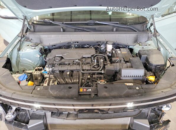 KM8HCCAB8SU291382 2025 HYUNDAI KONA Green Вид задньої частини салону