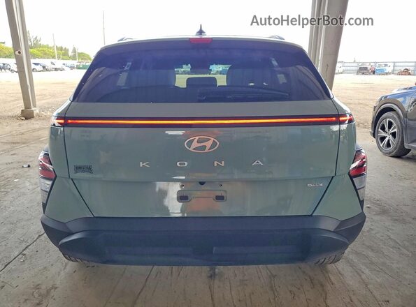 KM8HCCAB9SU218165 2025 HYUNDAI KONA Blue Հետևի տեսք
