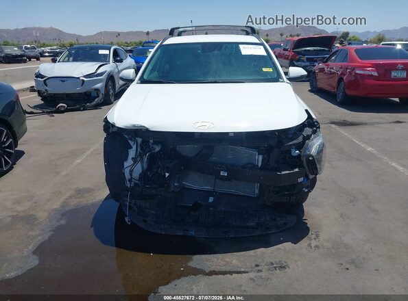 KM8HCCABXSU220037 2025 HYUNDAI KONA White Սալոնի հետևի տեսք