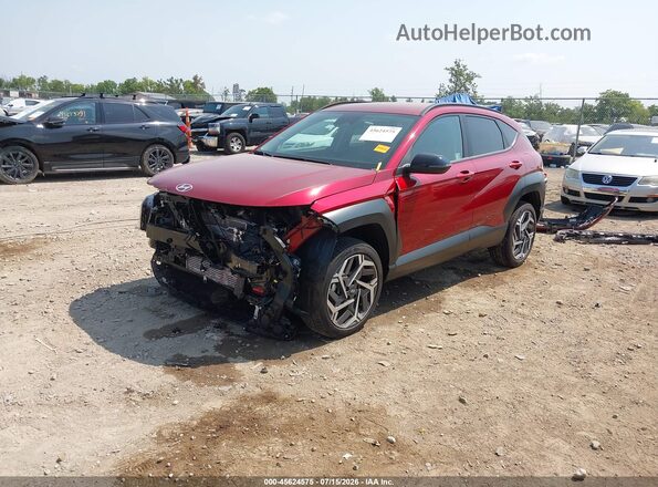 KM8HDCA3XTU408645 2026 HYUNDAI KONA Red Vista tres cuartos delantera izquierda