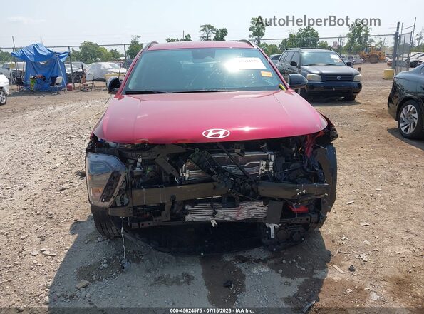 KM8HDCA3XTU408645 2026 HYUNDAI KONA Red Vista interior trasera