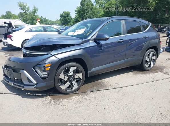 KM8HE3A32RU091014 2024 HYUNDAI KONA Gray Vista tres cuartos delantera izquierda