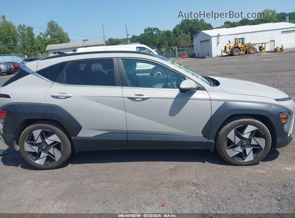 KM8HE3A34RU106628 2024 HYUNDAI KONA Silver უკანა სალონის ხედი