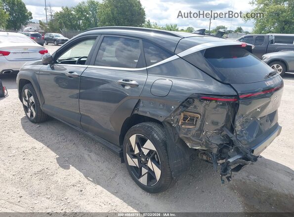 KM8HECA31RU057596 2024 HYUNDAI KONA Gray უკანა მარცხენა