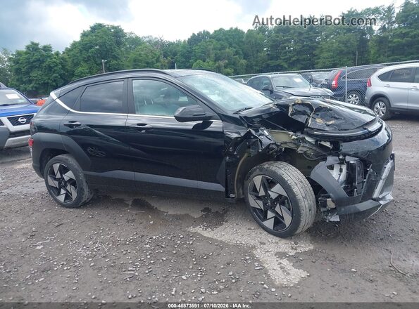KM8HECA31RU071322 2024 HYUNDAI KONA Black Vista interior trasera