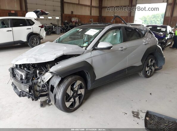 KM8HECA31RU073586 2024 HYUNDAI KONA Gray Przód lewy