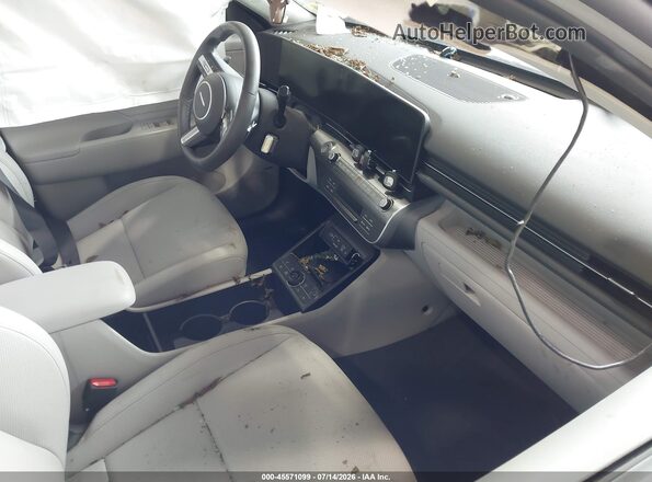 KM8HECA31RU073586 2024 HYUNDAI KONA Gray Widok wnętrza z przodu