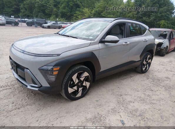 KM8HECA33SU291258 2025 HYUNDAI KONA Silver წინა მარცხენა ხედი სამი მეოთხედიდან