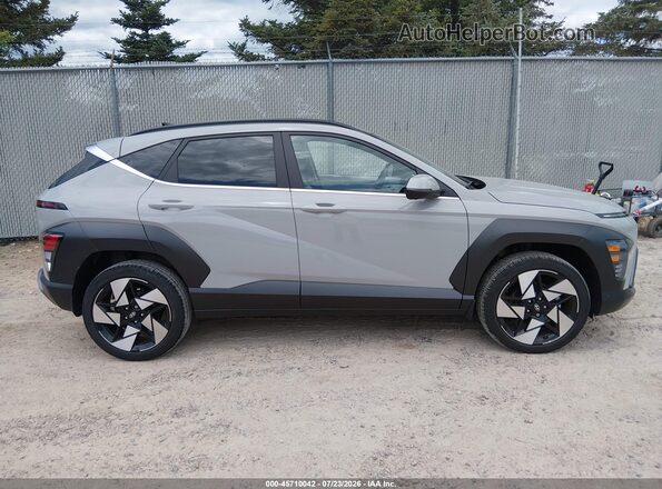 KM8HECA33SU291258 2025 HYUNDAI KONA Silver უკანა სალონის ხედი