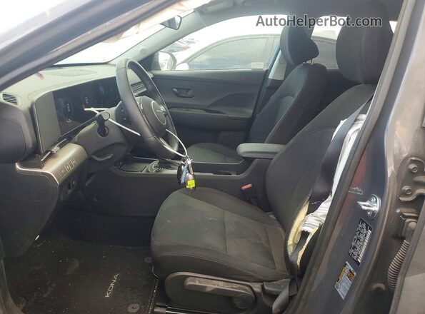 KM8HF3AB1TU371129 2026 HYUNDAI KONA Charcoal Widok wnętrza z przodu