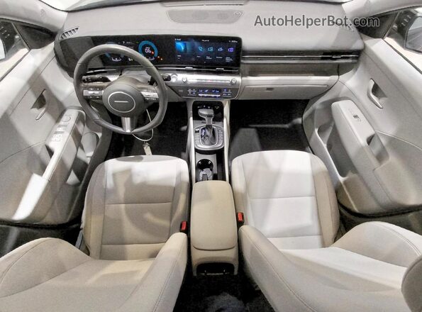 KM8HF3AB1TU410575 2026 HYUNDAI KONA Black Առջևի վահանակի տեսք