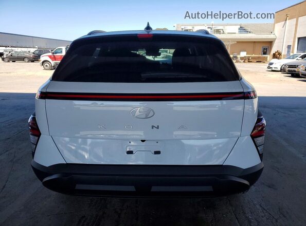 KM8HF3AB1TU460053 2026 HYUNDAI KONA White უკანა ხედი