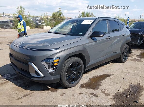 KM8HF3AB2TU411850 2026 HYUNDAI KONA Black წინა მარცხენა ხედი სამი მეოთხედიდან