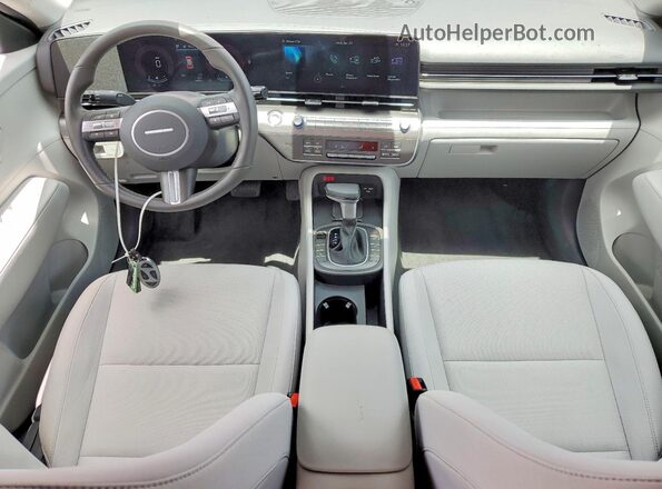 KM8HF3AB3TU344756 2026 HYUNDAI KONA Red Առջևի վահանակի տեսք