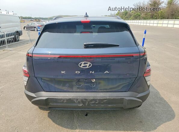 KM8HF3AB3TU441603 2026 HYUNDAI KONA Blue უკანა ხედი