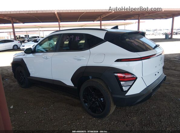 KM8HF3AB4TU459804 2026 HYUNDAI KONA White Widok wnętrza 360 stopni