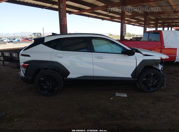 KM8HF3AB4TU459804 2026 HYUNDAI KONA White Widok wnętrza z tyłu
