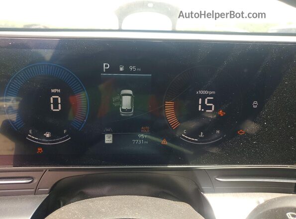 KM8HF3AB6TU432944 2026 HYUNDAI KONA Red Սարքավորումների վահանակի տեսք