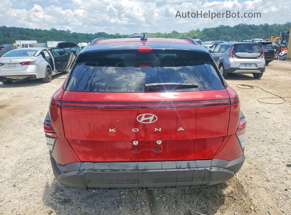 KM8HF3AB6TU432944 2026 HYUNDAI KONA Red Հետևի տեսք