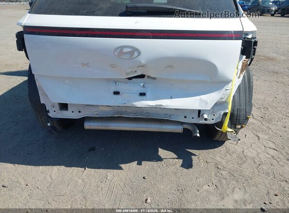 KM8HF3AB8TU406796 2026 HYUNDAI KONA White Vista frontal