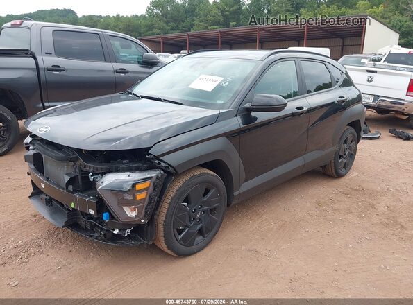 KM8HF3AB8TU439345 2026 HYUNDAI KONA Black Vista tres cuartos delantera izquierda