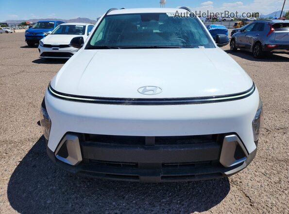 KM8HF3AB8TU462382 2026 HYUNDAI KONA White Front view