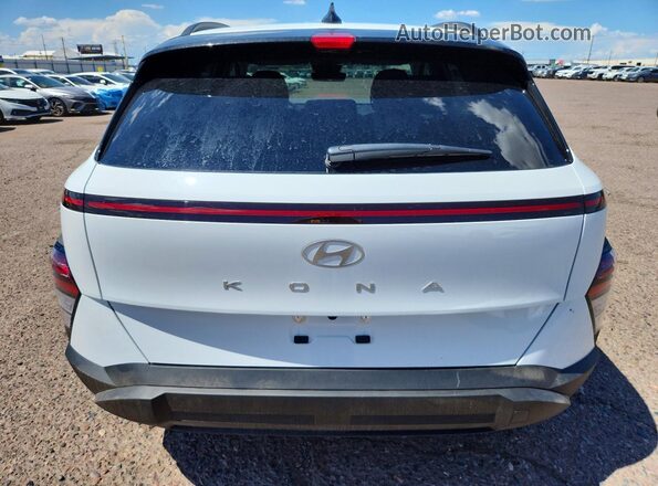 KM8HF3AB8TU462382 2026 HYUNDAI KONA White Rear view