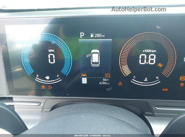 KM8HF3AB9TU400232 2026 HYUNDAI KONA Gray უკანა სავარძლების ხედი