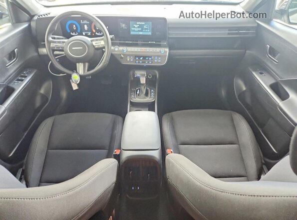 KM8HF3AB9TU424935 2026 HYUNDAI KONA White წინა პანელის ხედი