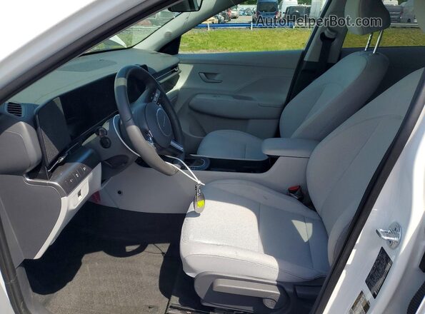 KM8HFCAB0TU407635 2026 HYUNDAI KONA White Front interior view